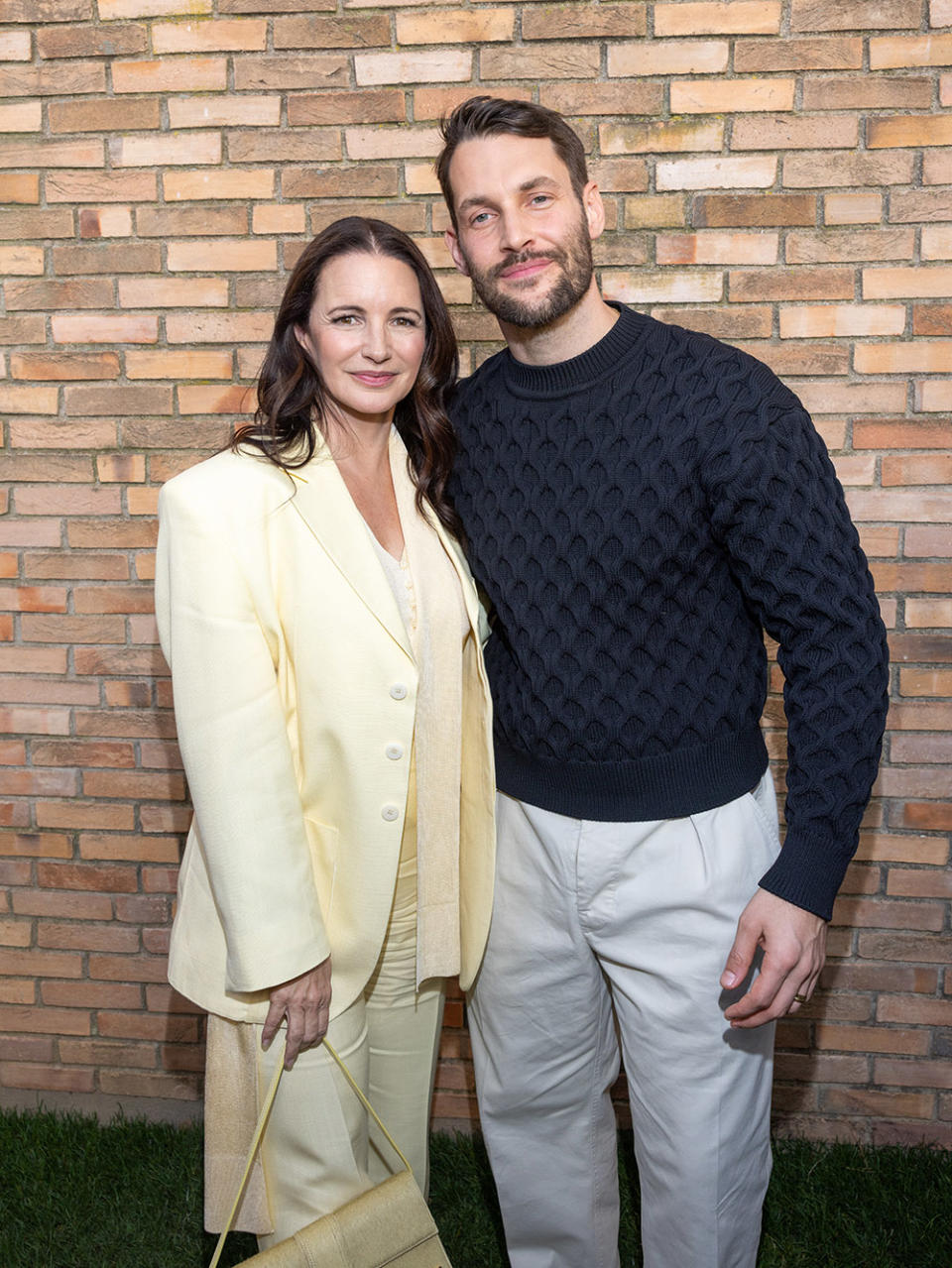 Kristin Davis and Simon Porte Jacquemus