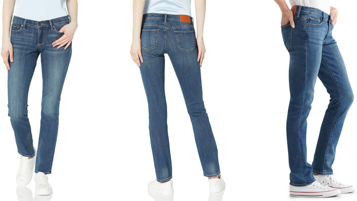 Lucky Brand Women's Mid Rise Sweet Straight Jean (Photo: Amazon)