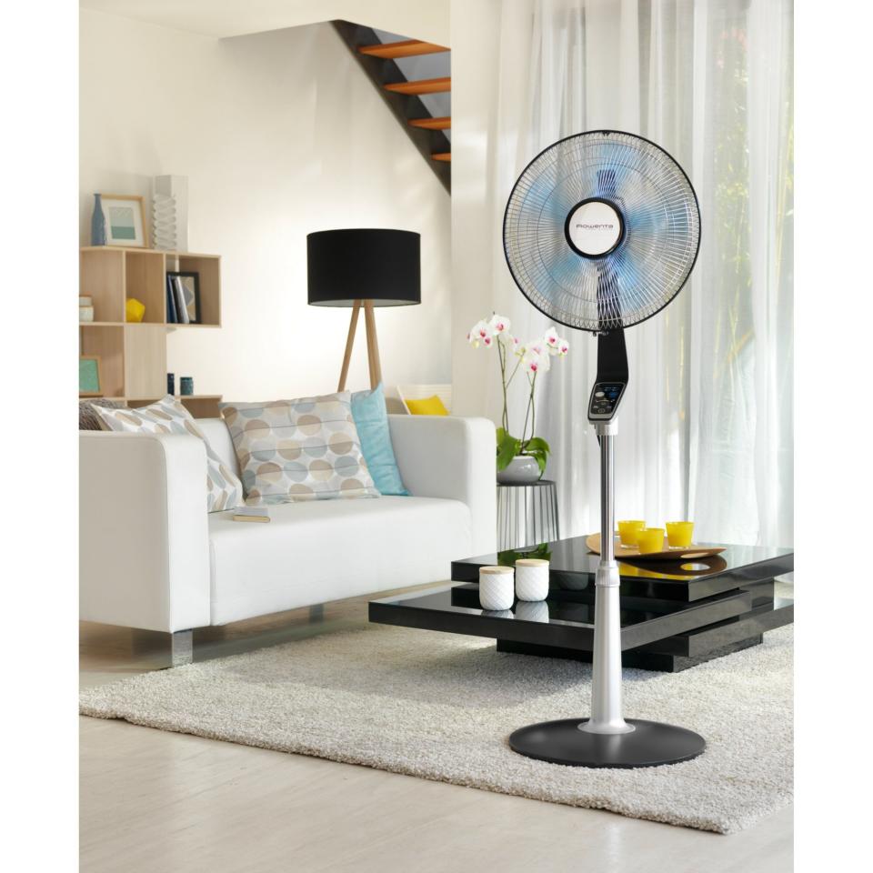 5) Rowenta Turbo Silence Pedestal Fan