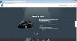 Volkswagen Up online sales in Denmark