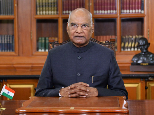 President Ram Nath Kovind (File Photo/ANI)