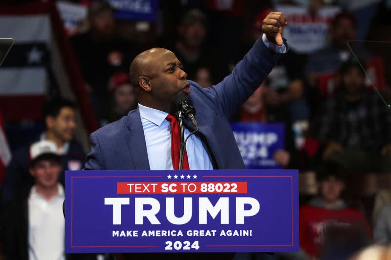 FILE PHOTO: U.S. Senator Tim Scott