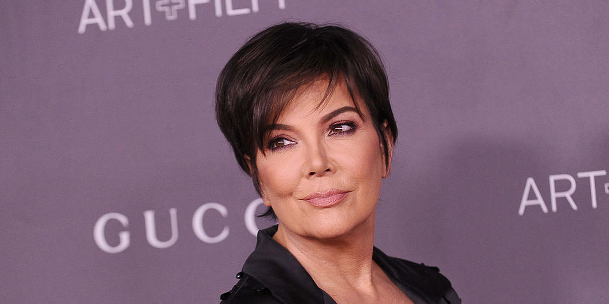 kris jenner voluminous punk pixie cut hair