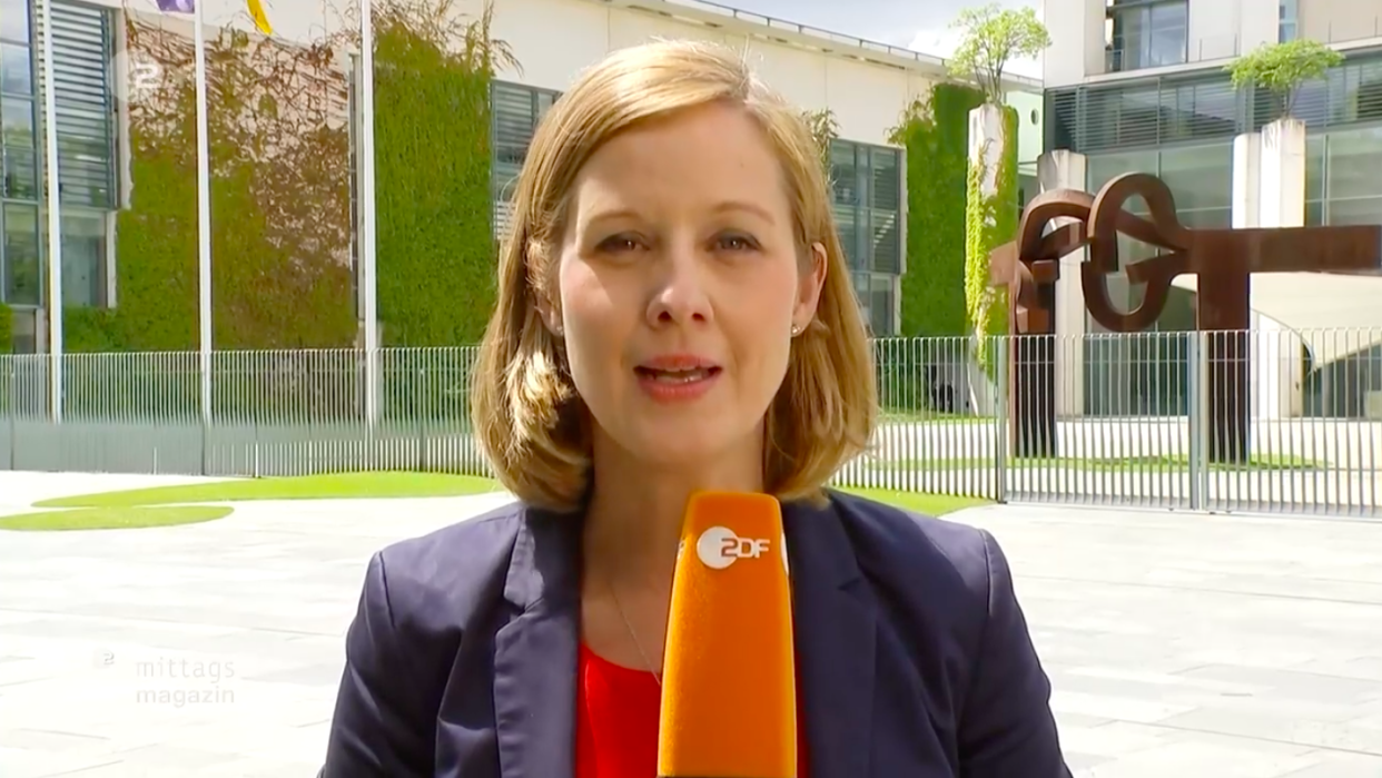 Nicole Diekmann ist ZDF-Journalistin mit mehr als 77.000 Followern. (Bild: Screenshot/ZDF)