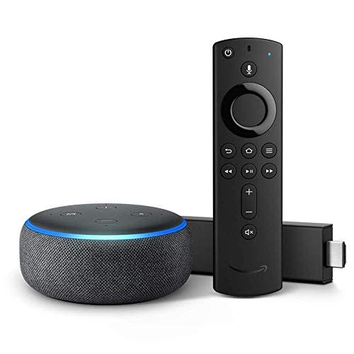 Fire TV Stick 4K streaming device with Alexa built in, Dolby Vision, includes Alexa Voice Remote, latest release (Amazon / Amazon)