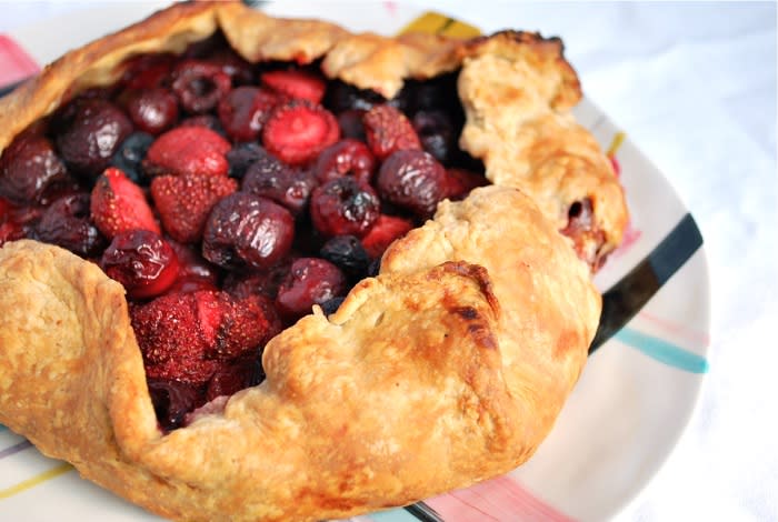 Mixed Berry Galette