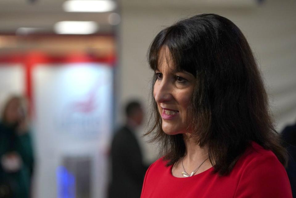 Shadow chancellor Rachel Reeves (Gareth Fuller/PA) (PA Wire)