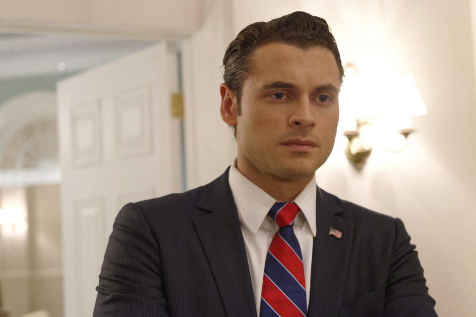 Actor Adan Canto, known for his role as Vice President-elect Aaron Shore on 