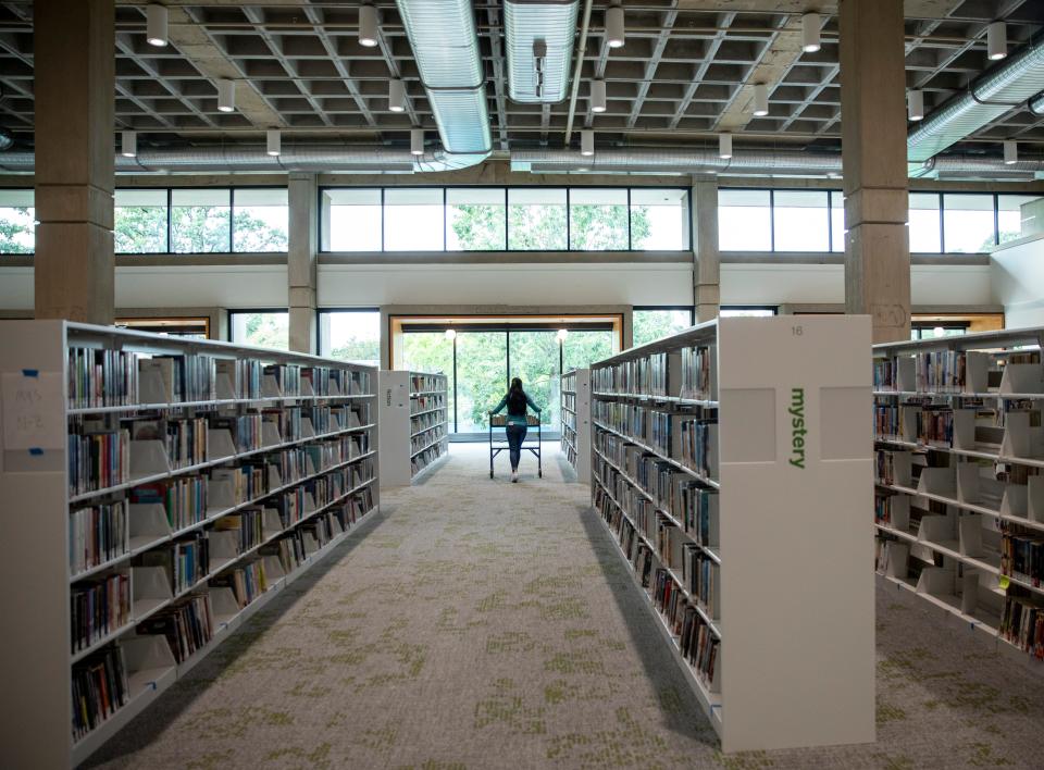 Voters approved an $18.6 million library bond in November 2017 that included seismic retrofits and other upgrades. After being closed for 18 months, the library reopened on Oct. 1, 2021.