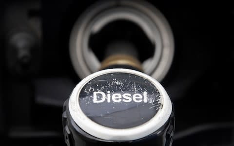 diesel fuel pump - Credit: Reuters