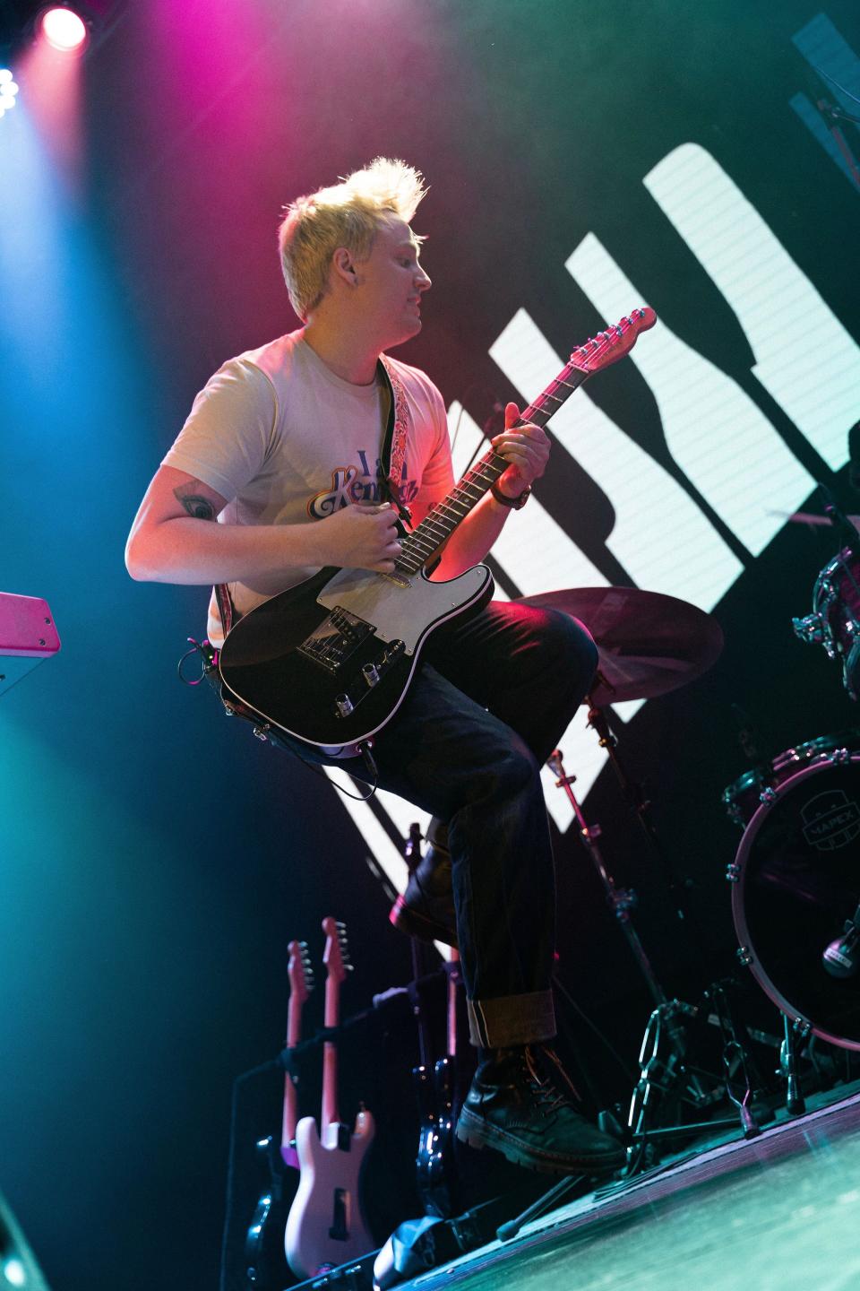 Oklahoma City rocker Johnny Manchild performs.