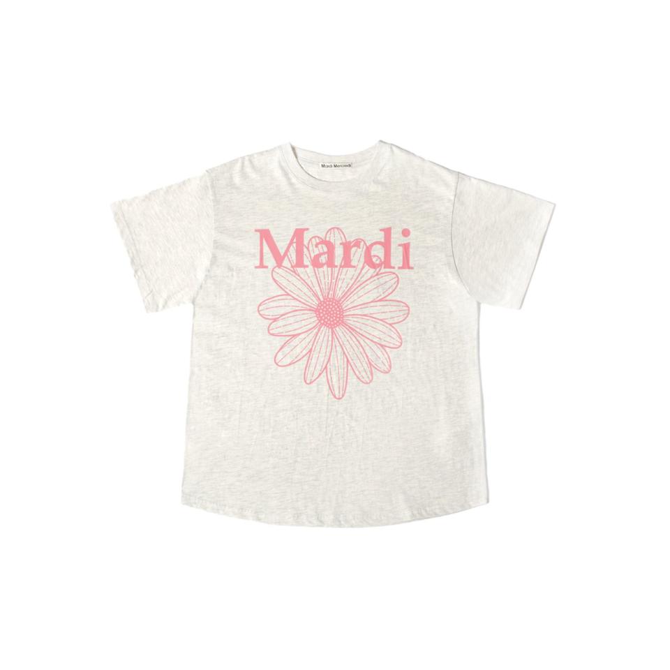 Mardi Mercredi經典小雛菊印花短T-Shirt（限定色）。NT$1,350（FRUITION提供）