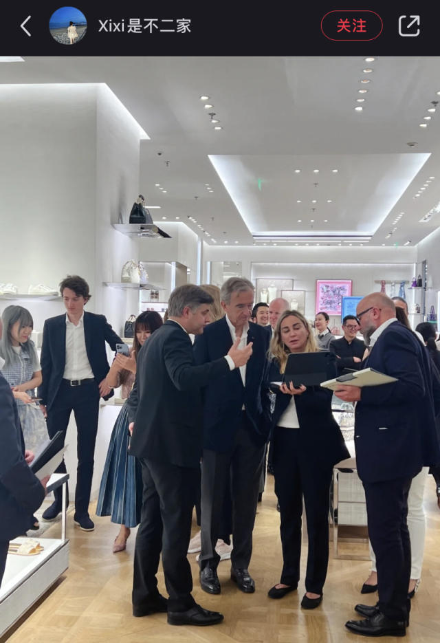 LVMH CEO Bernard Arnault makes high-profile visit to China