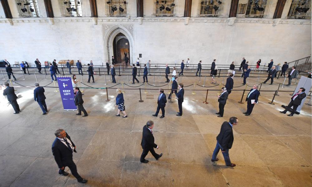 <span>Photograph: Jessica Taylor/UK parliament</span>