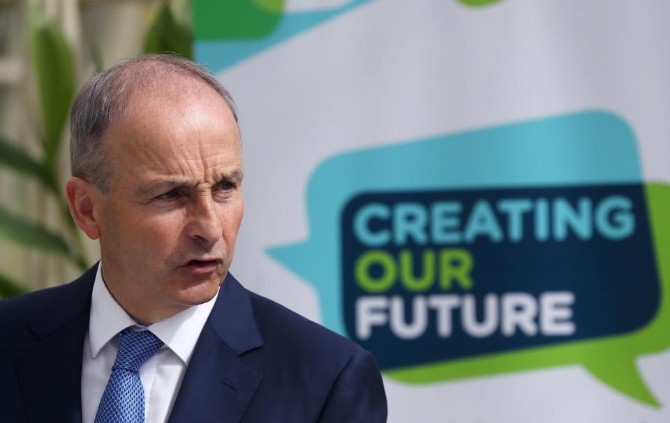 Taoiseach Micheal Martin hailed the vaccine programme (PA) (PA Wire)