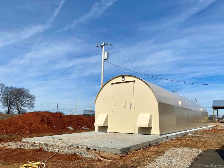 New Storm Shelter in Muscle Shoals