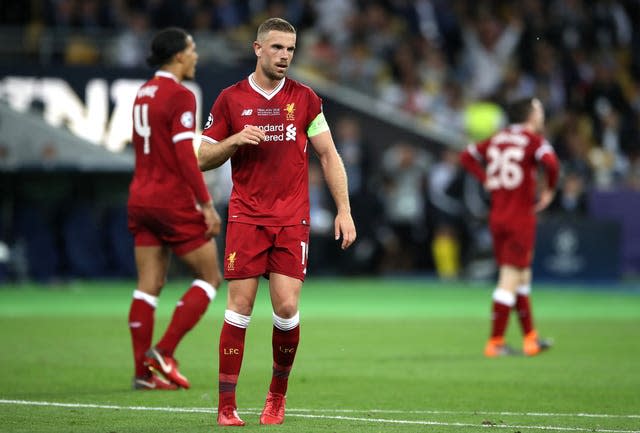 Liverpool captain Jordan Henderson