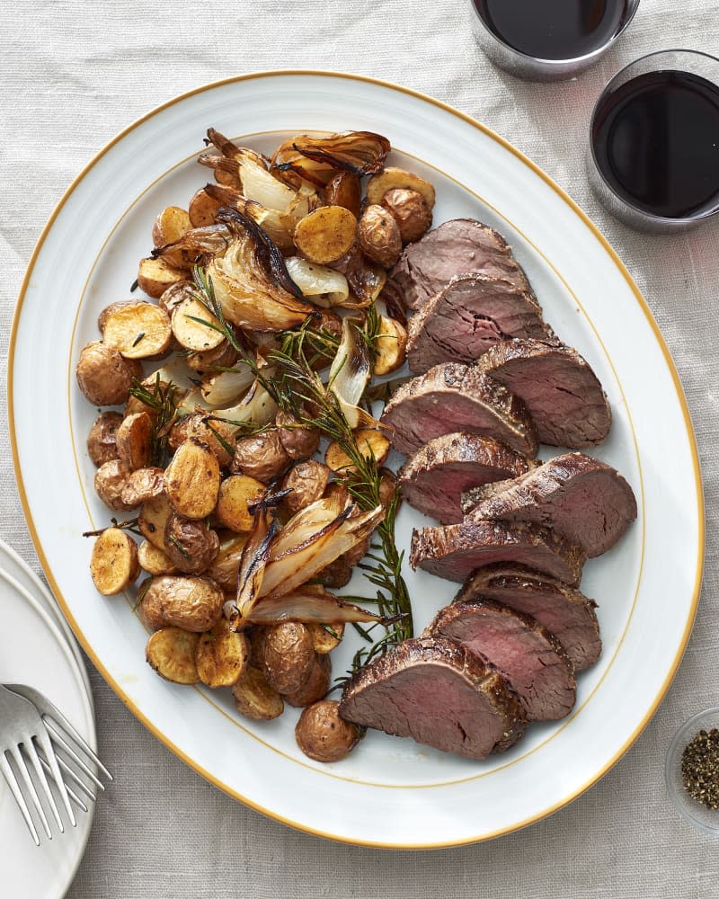 Salt-Roasted Beef Tenderloin