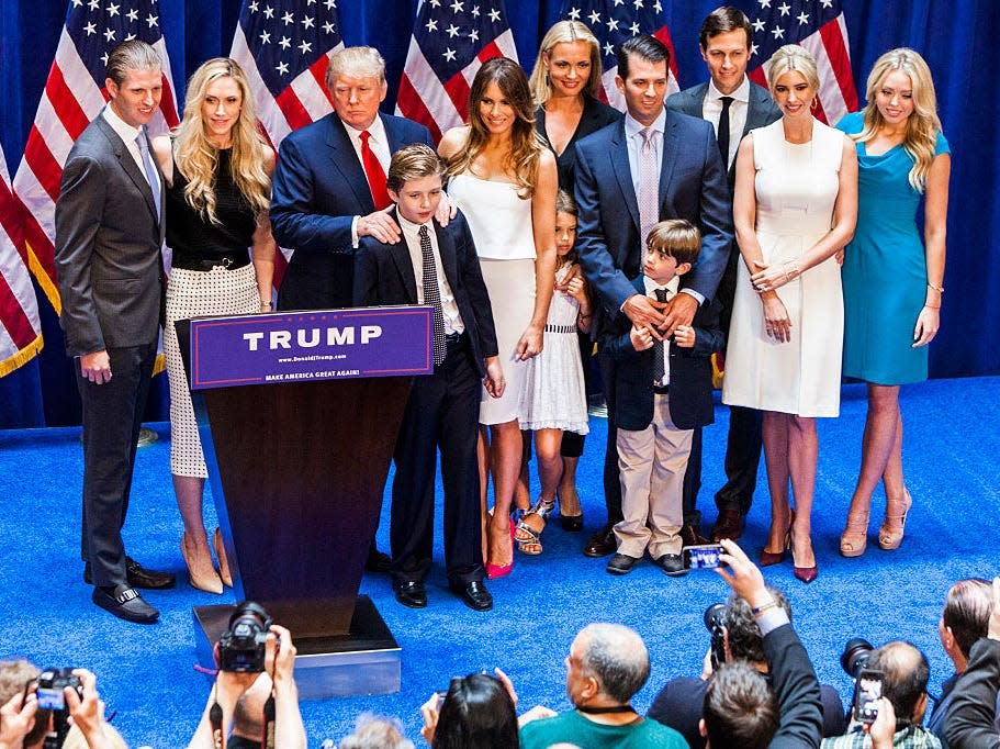 Donald trump family