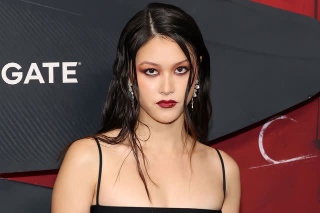 <p>Cindy Ord/WireImage</p> Isabella Wei attends the world premiere of "The Crow" at Village East by Angelika on August 20, 2024 in New York City.