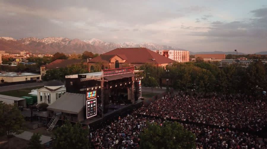 Kilby Block Party 2023, the first year it was held at the Utah State Fairpark. (S&S Presents)