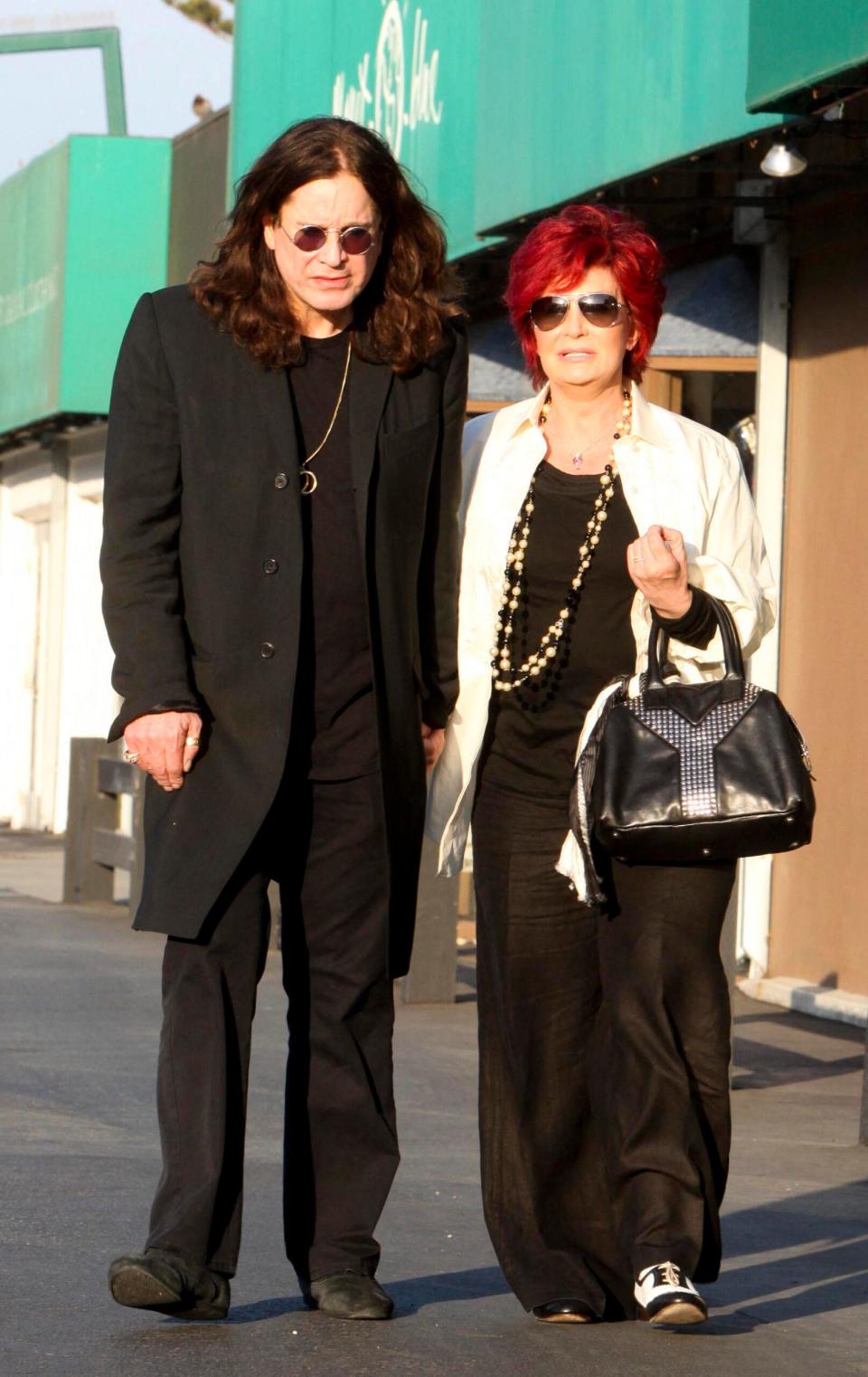 SHARON AND OZZY AT NOBU IN MALIBU