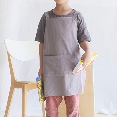 8) losofar Japanese-Style Kids' Cross-Back Apron