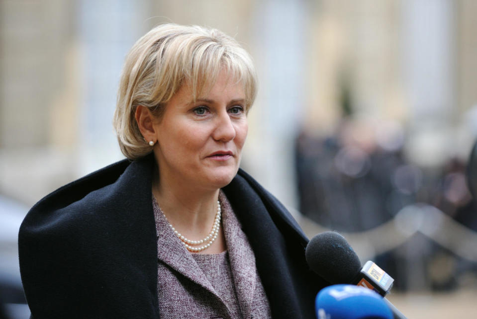 Nadine Morano au marché - Décembre 2009