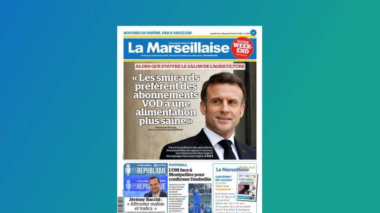 La Une de l’édition du 24-25 février 2024 de La Marseillaise fait polémique