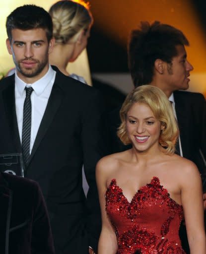 El primogénito de Shakira y del central del Barça es desde su nacimiento "socio del FC Barcelona", al igual que ocurrió con su padre. (AFP | Franck Fife)