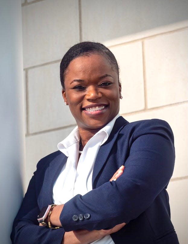 Tashiba Graham, 40, is running for an at-large seat on the Appoquinimink School Board, in Delaware's election May 9, 2023. Graham is a resident of Townsend.