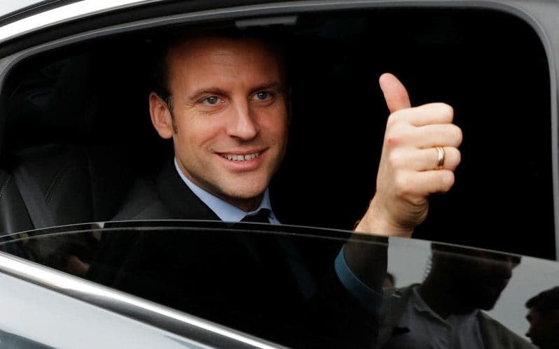 Emmanuel Macron - Credit: REUTERS/Philippe Wojazer