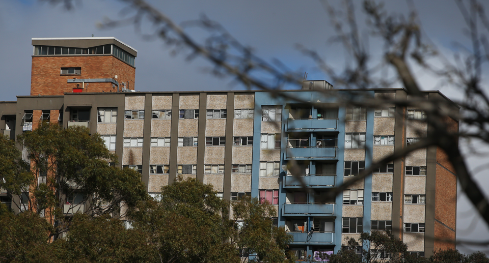 A social housing complex in Surry Hills, Sydney. 