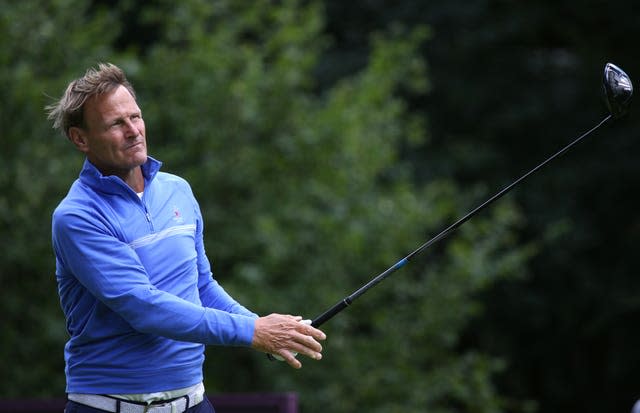 Teddy Sheringham is a keen golfer