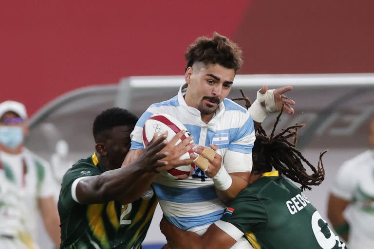 Los Pumas 7s ganaron un partido inolvidable ante Sudáfrica y estan en semifinales de los Juegos Olímpicos.