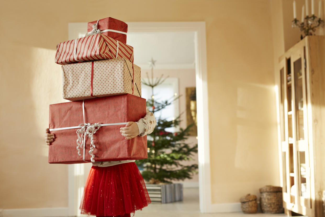 Parents are loving the 'four-gift rule' this Christmas, but what is it? [Photo: Getty]