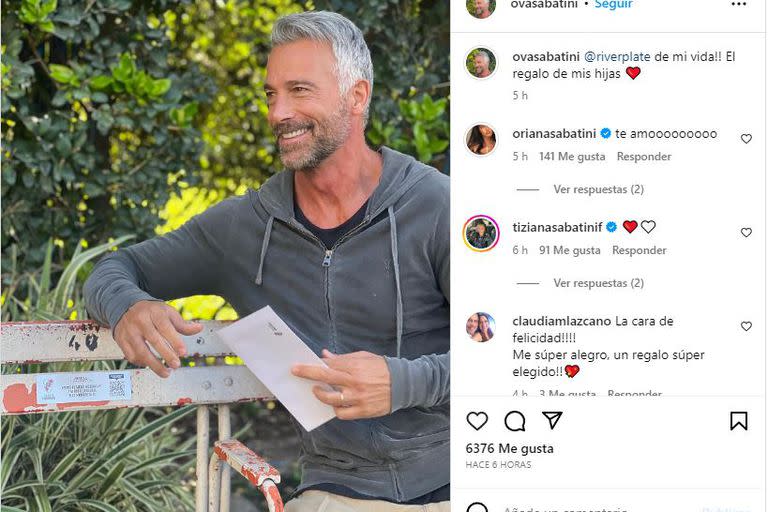 Osvaldo Sabatini recibió las 