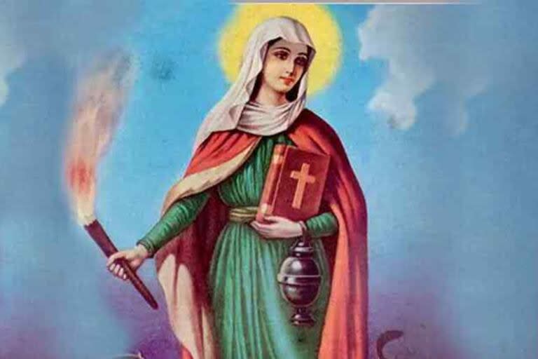 Santa Marta de Betania, las hermana de Lázaro, que fue amiga de Jesús