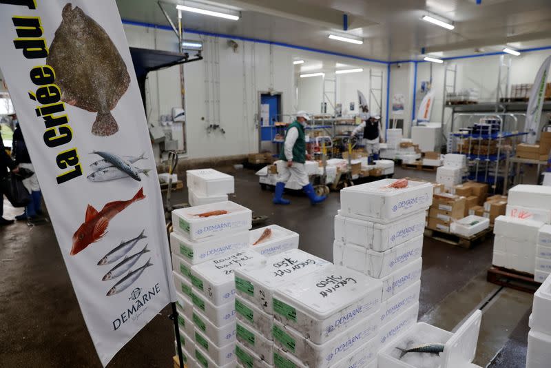 Brexit upends seamless supply chains for France's fish merchants