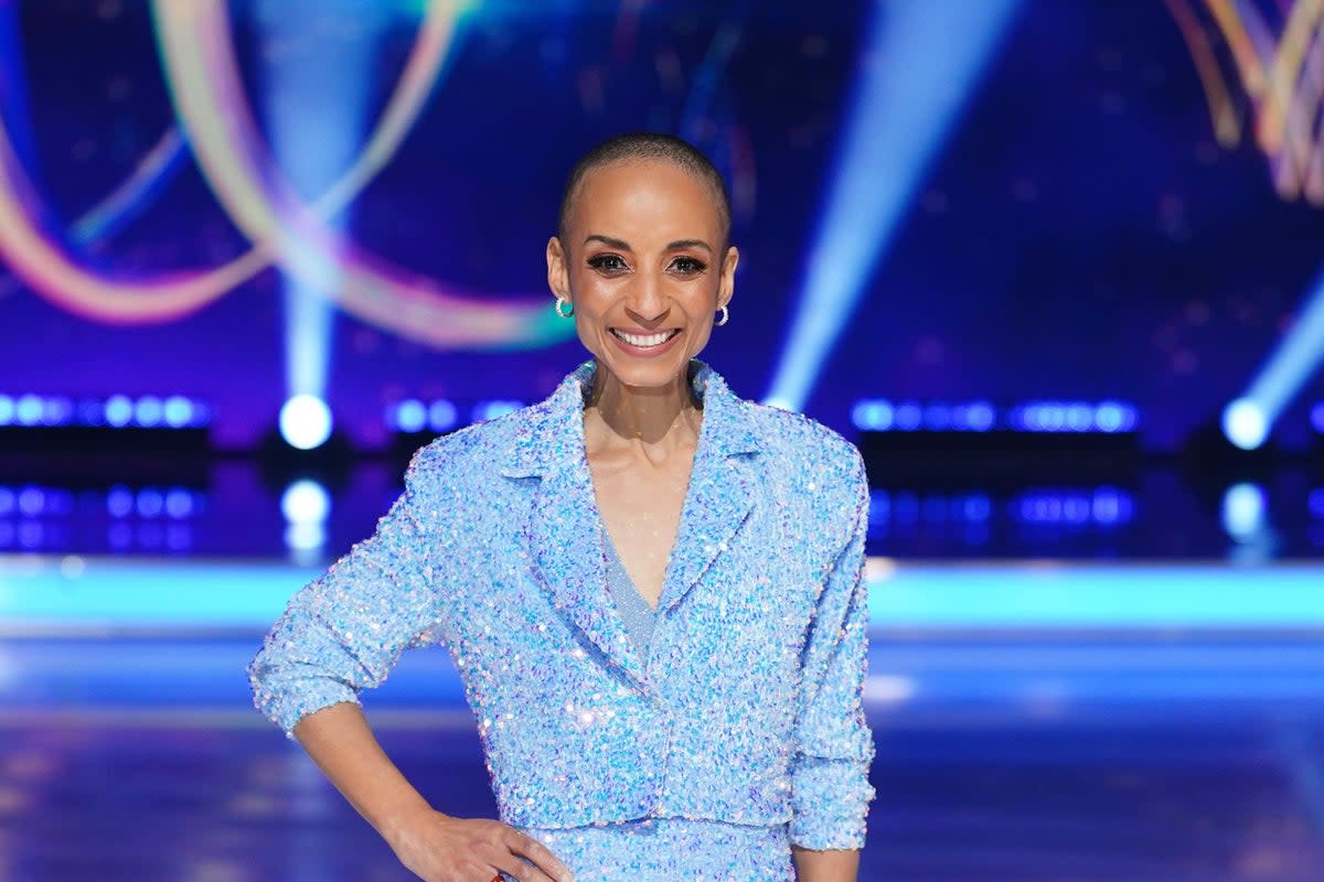 Radio presenter Adele Roberts is competing on this year's Dancing On Ice (PA Wire)