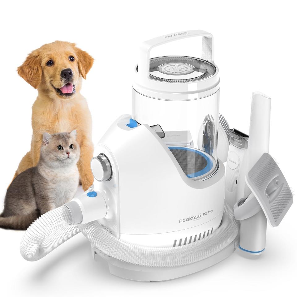Neakasa, maker of smart home cleaning devices, introduced the Neakas P2 Pro Pet Grooming Kit, an all-in-one approach to groom, clip and vacuum pet hair.