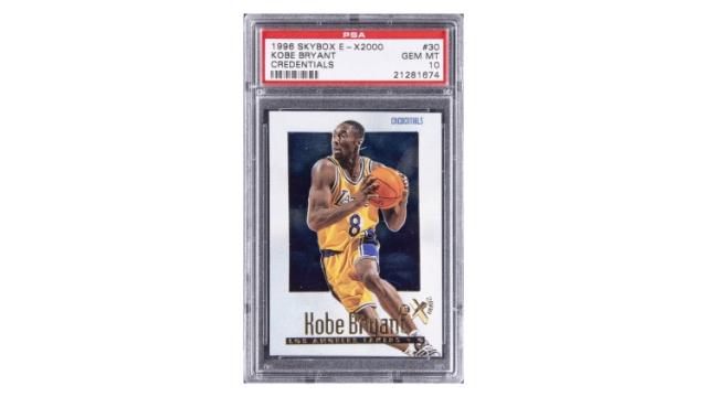 Top 15 Best Kobe Bryant Rookie Cards - Recent Sales Prices