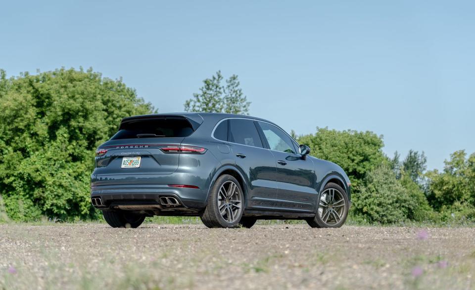 <p>2019 Porsche Cayenne Turbo</p>