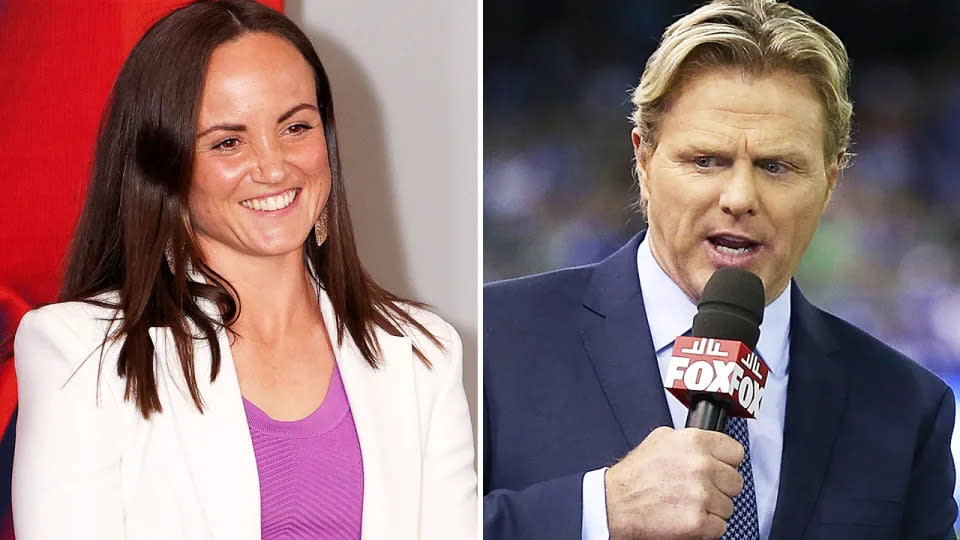 Dermott Brereton has re-ignited the ugly debate around Daisy Pearce. Image: Getty
