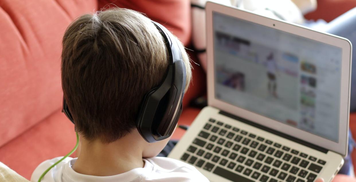 <span class="caption">Today's children are getting way more screen time than usual.</span> <span class="attribution"><a class="link " href="https://www.gettyimages.com/detail/photo/boy-playing-video-game-on-computer-royalty-free-image/1216829942" rel="nofollow noopener" target="_blank" data-ylk="slk:Isabel Pavia/Moment collection via Getty Images;elm:context_link;itc:0;sec:content-canvas">Isabel Pavia/Moment collection via Getty Images</a></span>