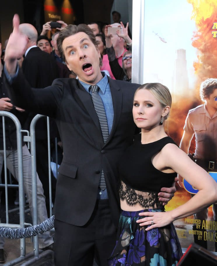 Kristen Bell and Dax Shepard at the 