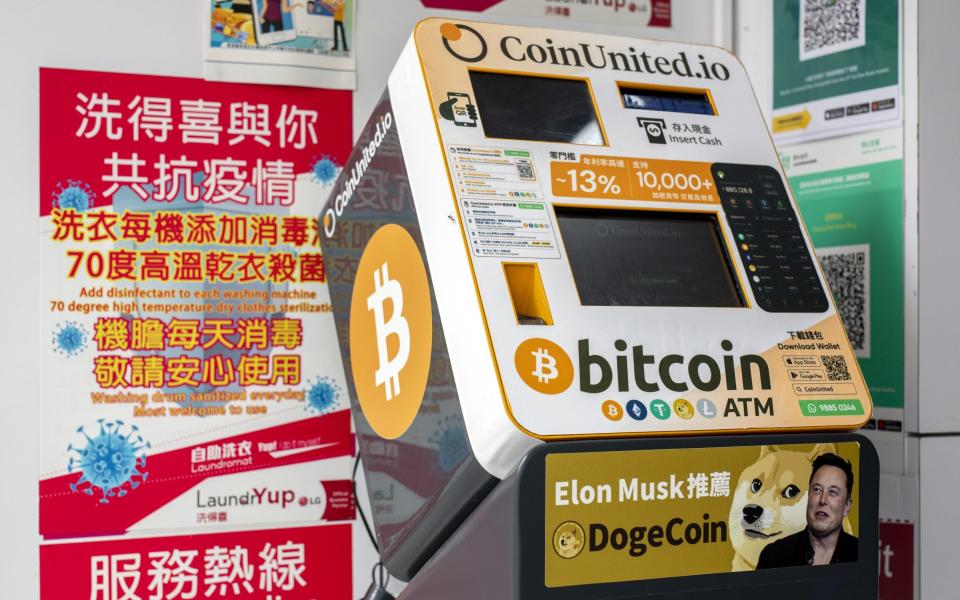 Elon Musk has backed Bitcoin and Dogecoin despite cryptocurrency crash - Paul Yeung/Bloomberg