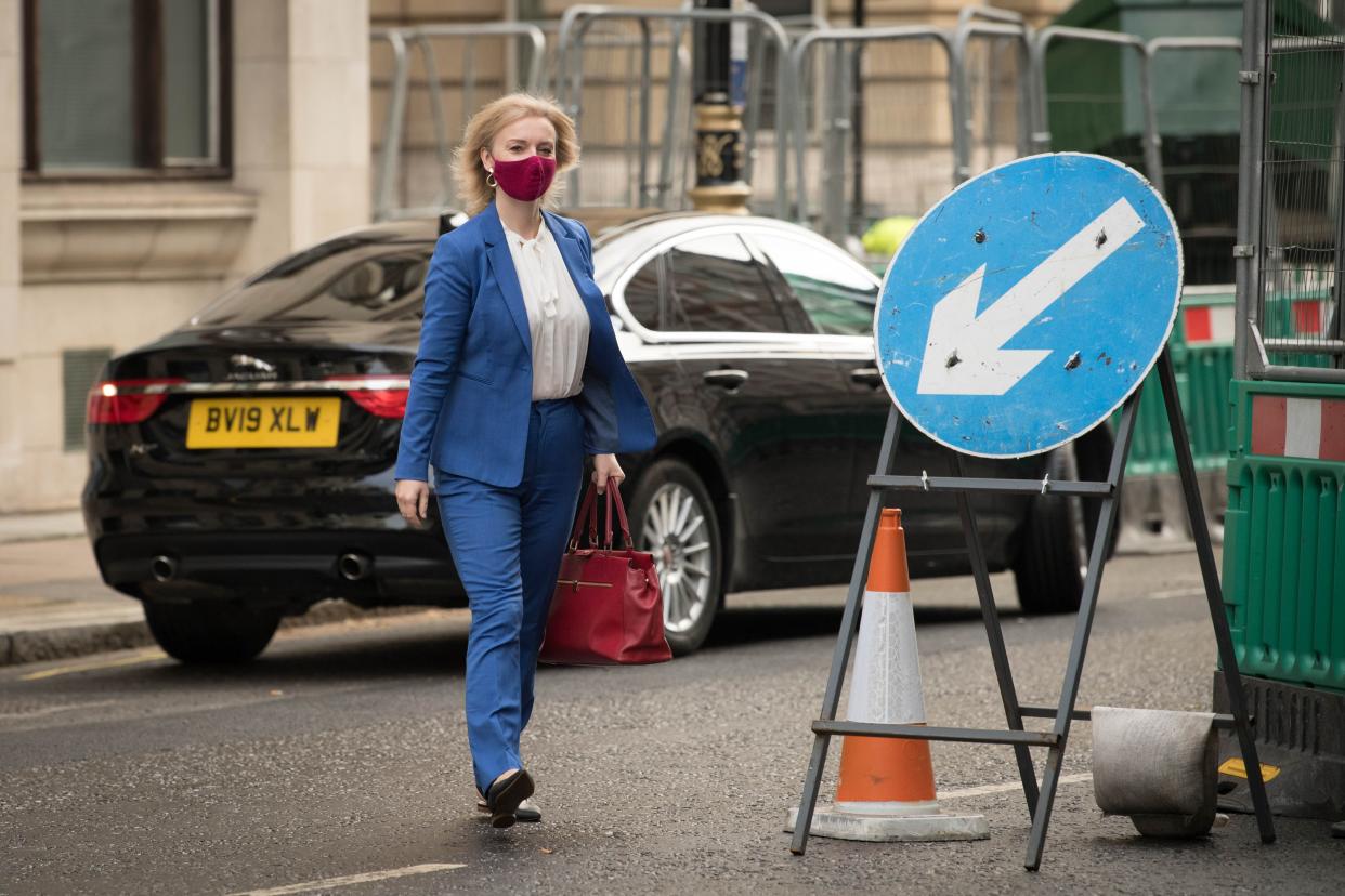 Liz Truss is the international trade secretary (Stefan Rousseau/PA)