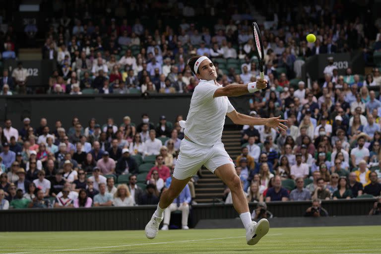 El suizo Roger Federer y el césped de Wimbledon, una relación con más de 20 años de duración.