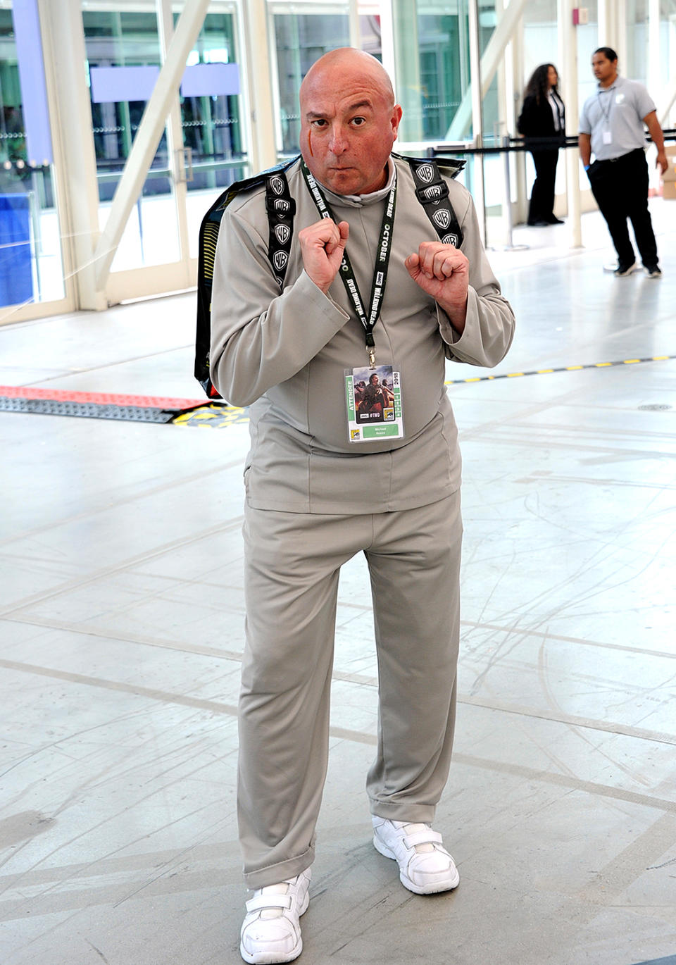 <p>Cosplayer dressed as Dr. Evil at Comic-Con International on July 20 in San Diego. (Photo: Albert L. Ortega/Getty Images) </p>